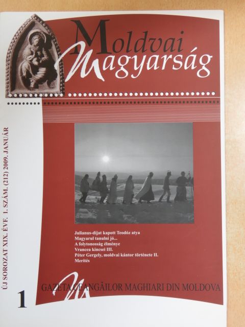 Gazda László - Moldvai Magyarság 2009. január [antikvár]