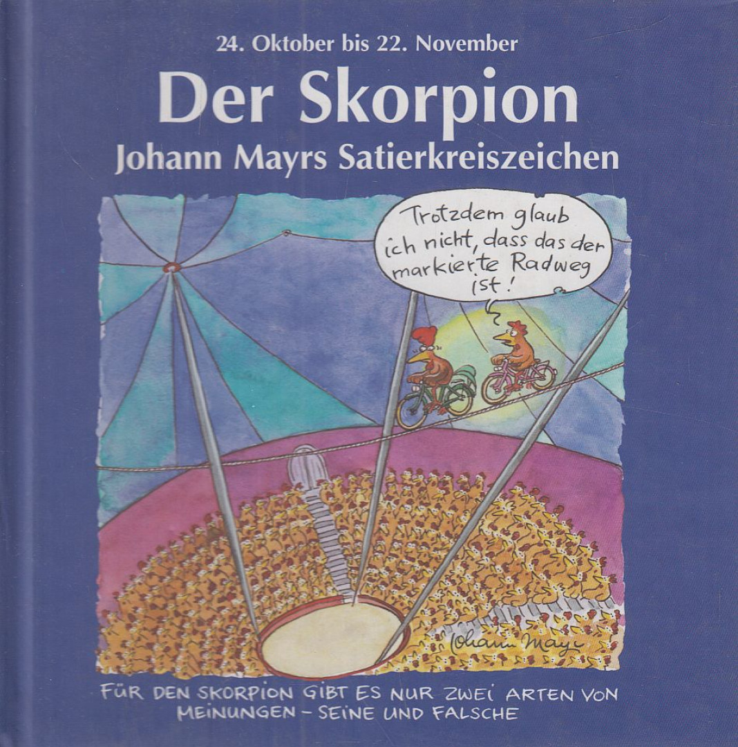 MAYR, JOHANN - Der Skorpion [antikvár]
