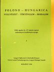 Banczerowski Janusz - Polono-Hungarica 1990 [antikvár]