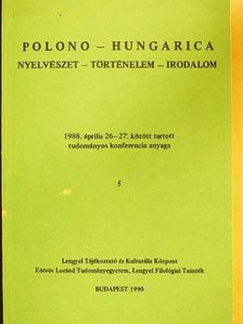 Banczerowski Janusz - Polono-Hungarica 1990 [antikvár]