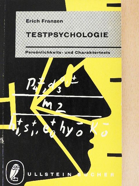 Erich Franzen - Testpsychologie [antikvár]