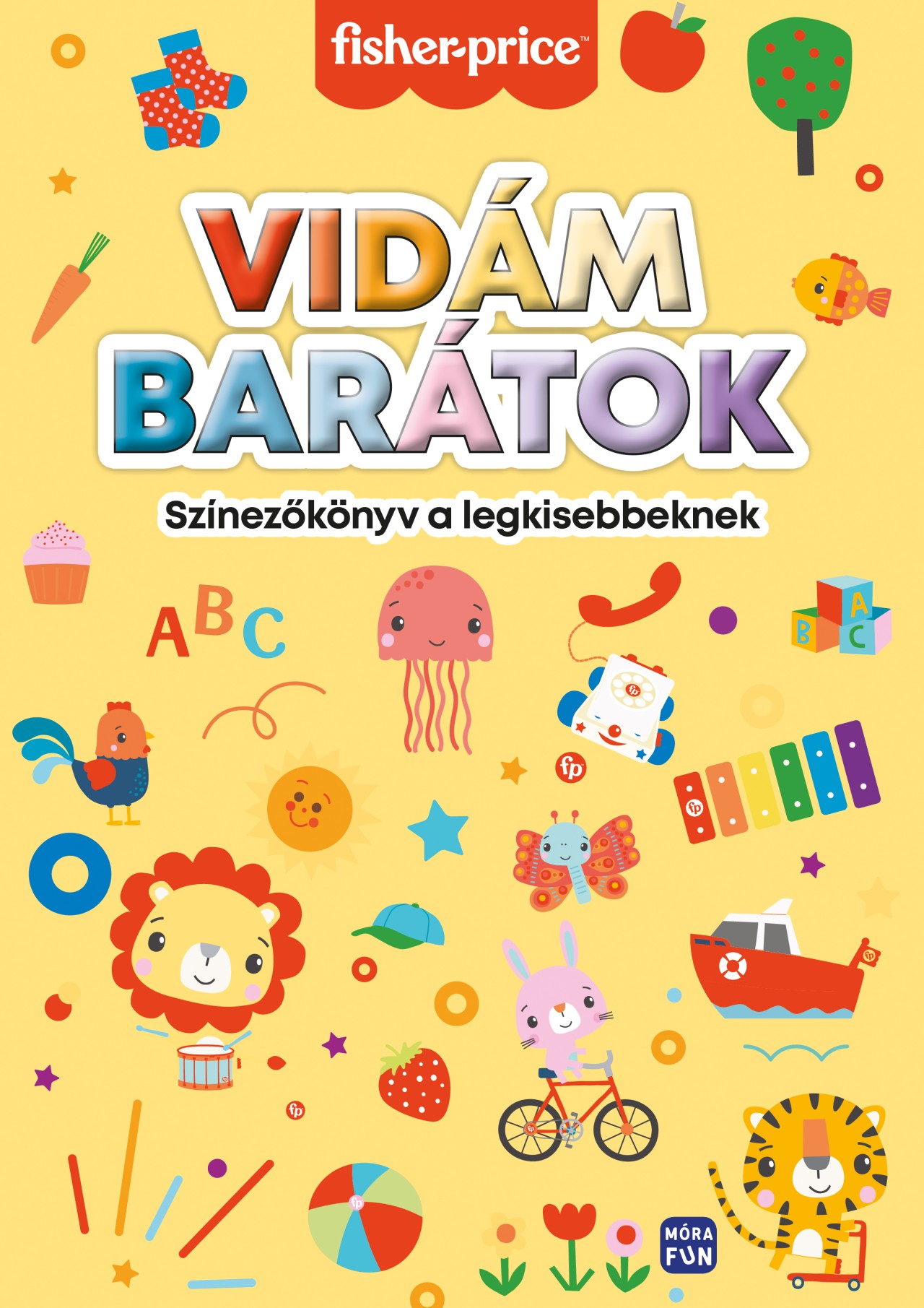 Fisher Price. Vidám barátok - foglalkoztató