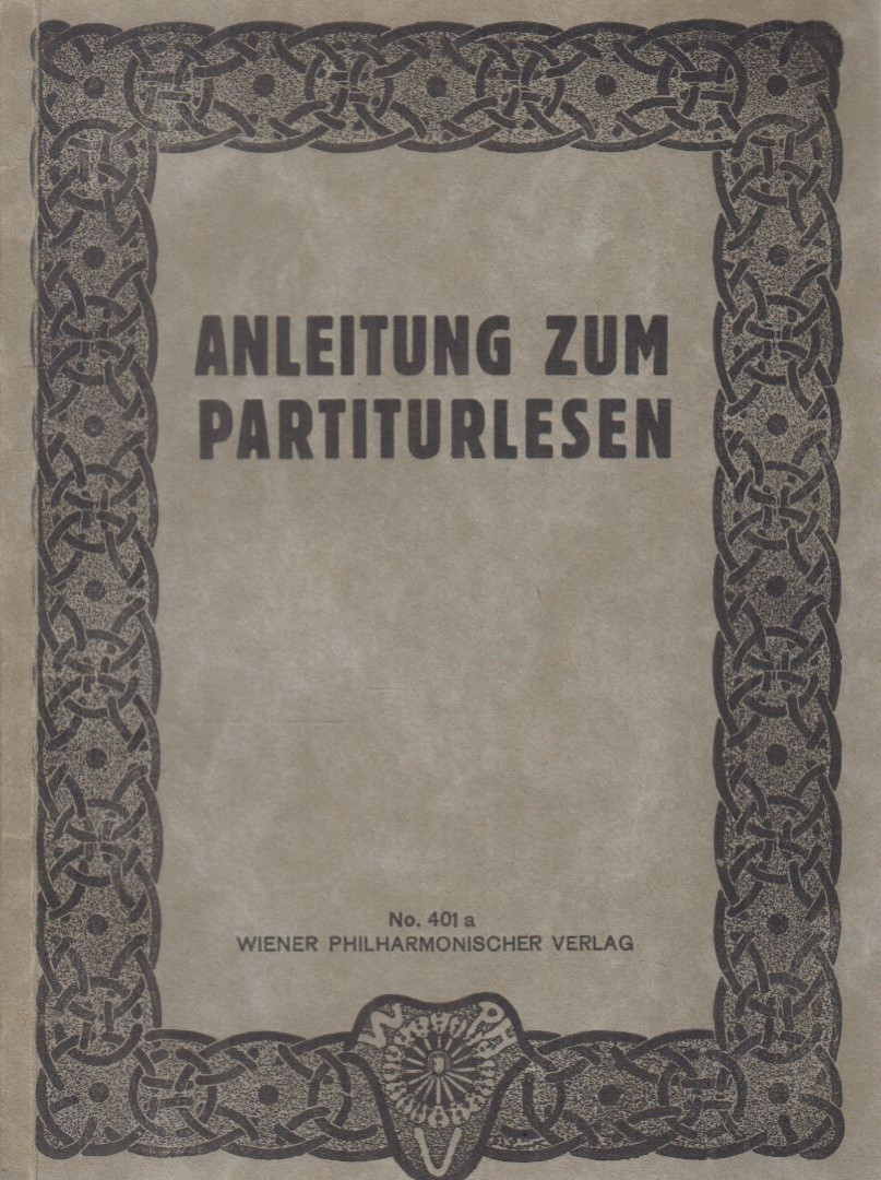 Theodor H. Leschetizky - Anleitung zum Partiturlesen [antikvár]