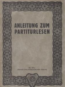 Theodor H. Leschetizky - Anleitung zum Partiturlesen [antikvár]
