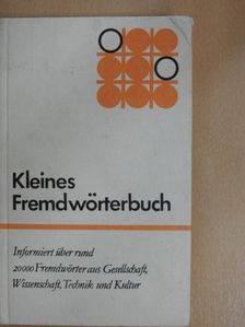 Günter Gurst - Kleines Fremdwörterbuch [antikvár]