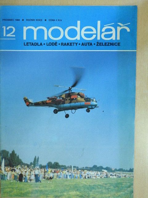 Modelár prosinec 12/1988. [antikvár]