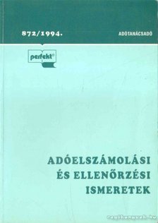 Adóelszámolási és ellenőrzési ismeretek [antikvár]