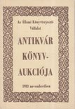 Dr. Kollin Ferenc (szerk.) - Az Állami Könyvterjesztő Vállalat antikvár könyvaukciója 1983 novemberében [antikvár]
