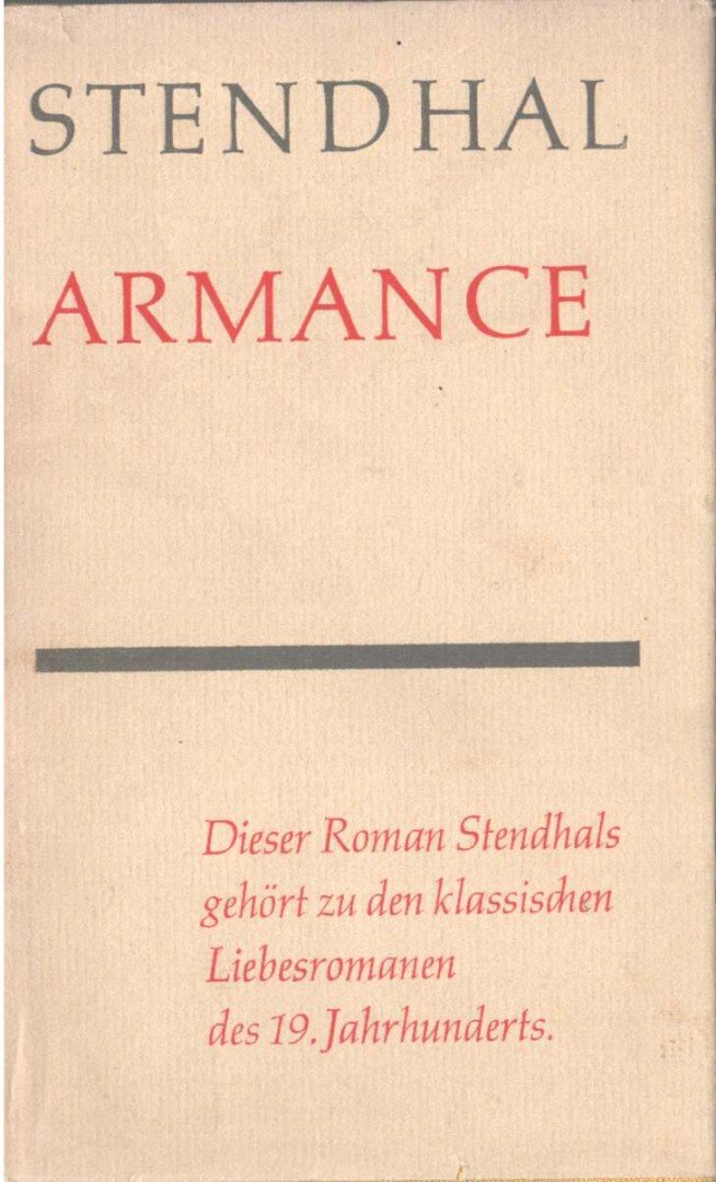 Stendhal - Armance [antikvár]