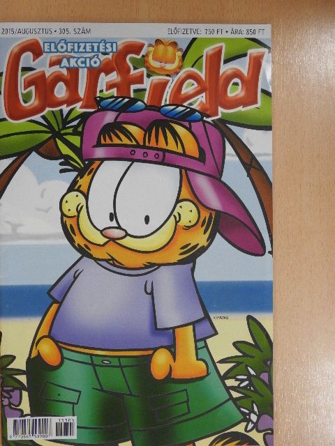Jim Davis - Garfield 2015. augusztus [antikvár]