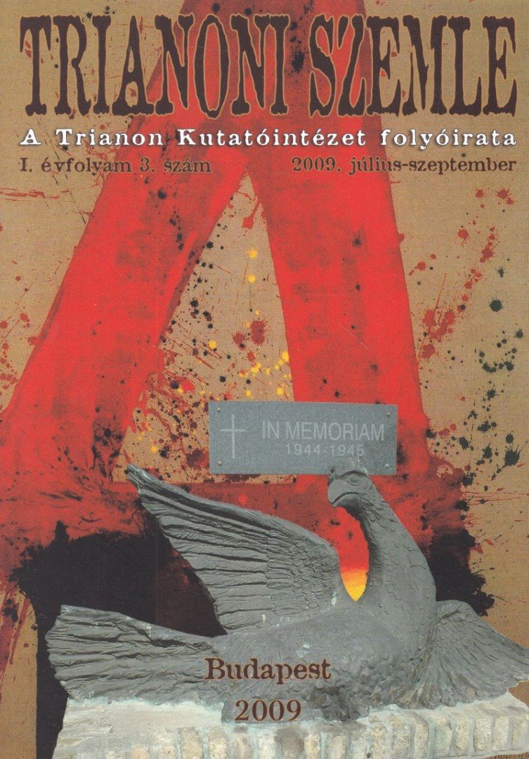 Archimédesz, Szidiropulosz - Trianoni Szemle I. évf. 2009/3. szám [antikvár]