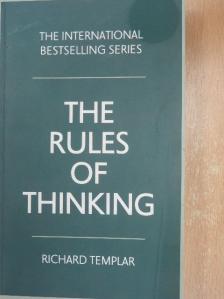 Richard Templar - The Rules of Thinking [antikvár]