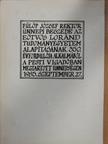 Fülöp József - Fülöp József rektor ünnepi beszéde az Eötvös Loránd Tudományegyetem alapításának 350. évfordulója alkalmából a Pesti Vigadóban megtartott ünnepségen 1985. szeptember 27. [antikvár]