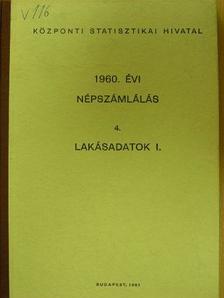 1960. évi népszámlálás 4. [antikvár]