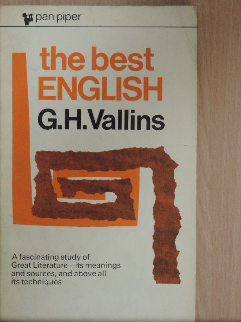 G. H. Vallins - The Best English [antikvár]