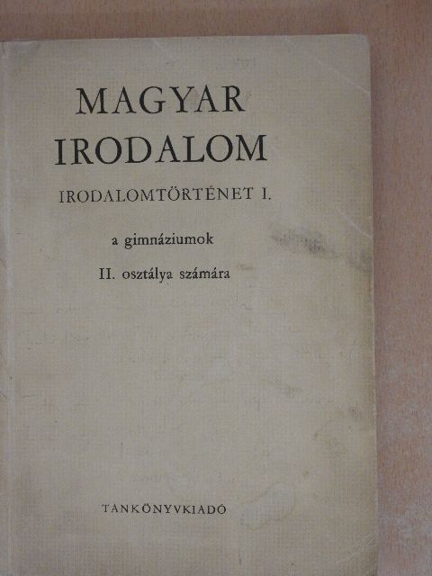 Dr. Makay Gusztáv - Magyar irodalom II. [antikvár]
