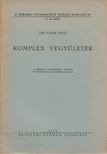 Dr. Plank Jenő - Komplex vegyületek [antikvár]
