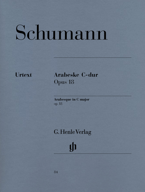 Schumann, Robert - ARABESKE C-DUR OP.18 FÜR KLAVIER URTEXT