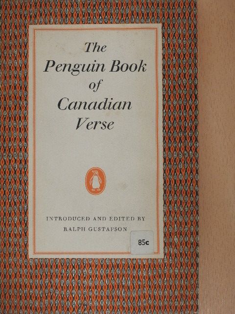 Alexander McLachlan - The Penguin Book of Canadian Verse [antikvár]