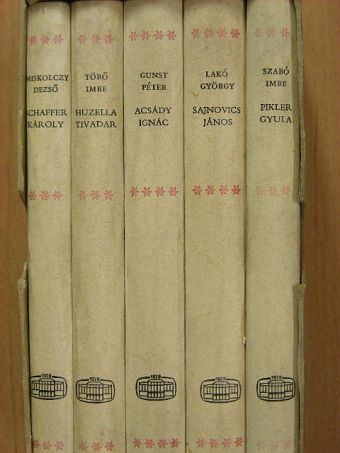 Gunst Péter - A Múlt Magyar Tudósai IV. sorozat I-V. [antikvár]