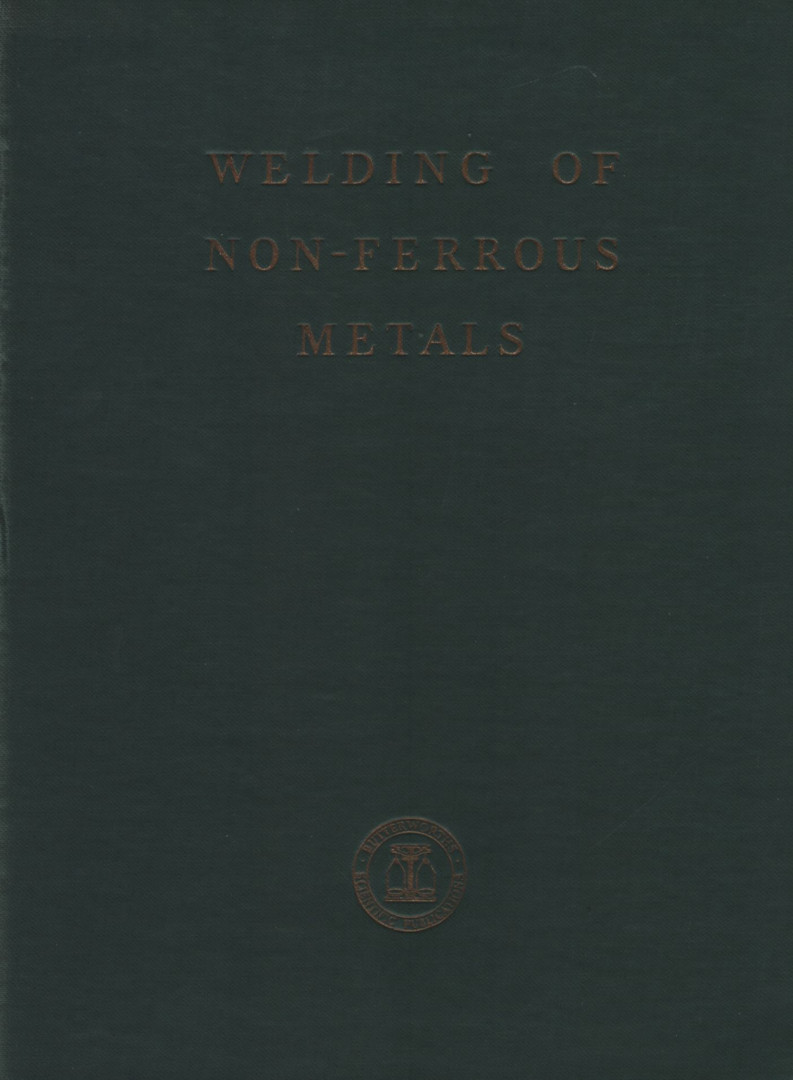 E. Fuchs, H. Bradley - Welding of Non-Ferrous Metals [antikvár]