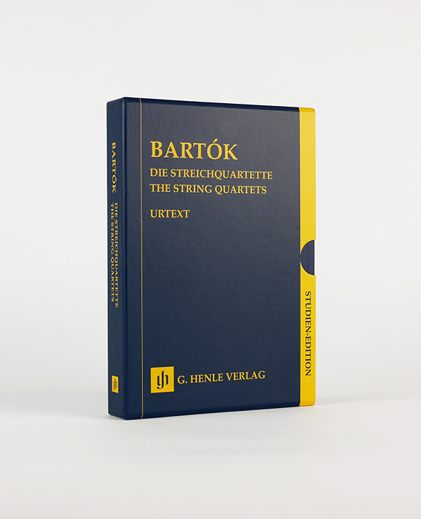 BARTÓK - DIE STREICHQUARTETTE URTEXT STUDIEN EDITION