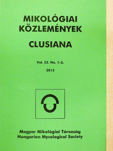 Geösel A. - Mikológiai Közlemények 2013/1-2. [antikvár]