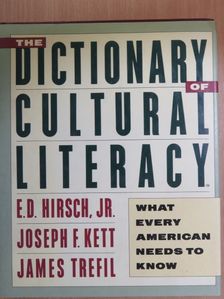 E. D. Hirsch, Jr. - The Dictionary of Cultural Literacy [antikvár]