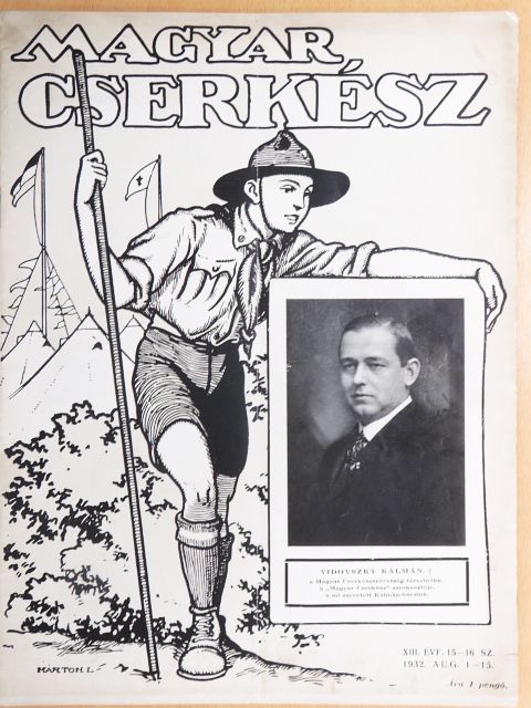 Bekey Imre Gábor - Magyar Cserkész 1932. augusztus 1-15. [antikvár]