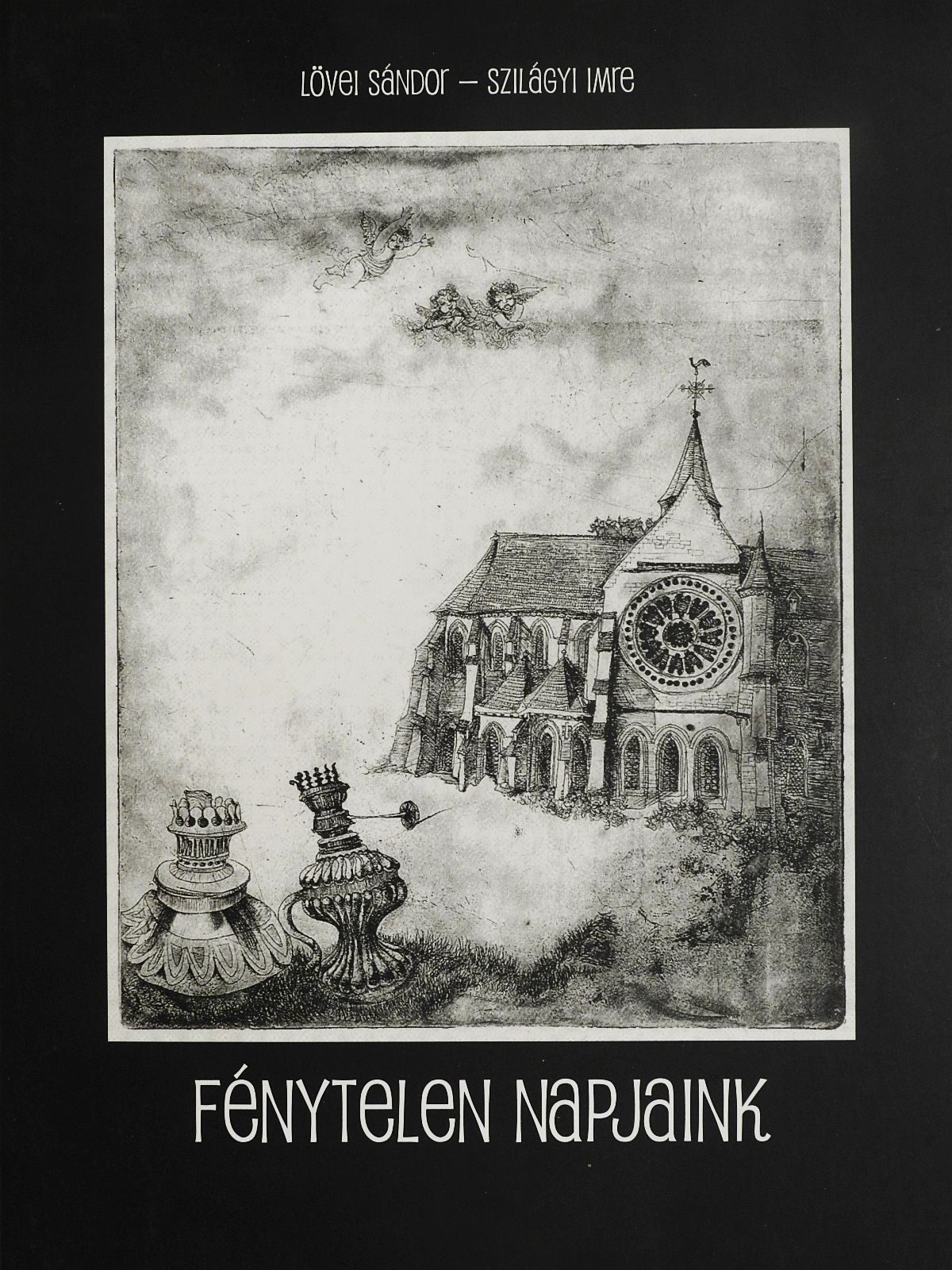 Lövei Sándor - Fénytelen napjaink (dedikált példány) [antikvár]