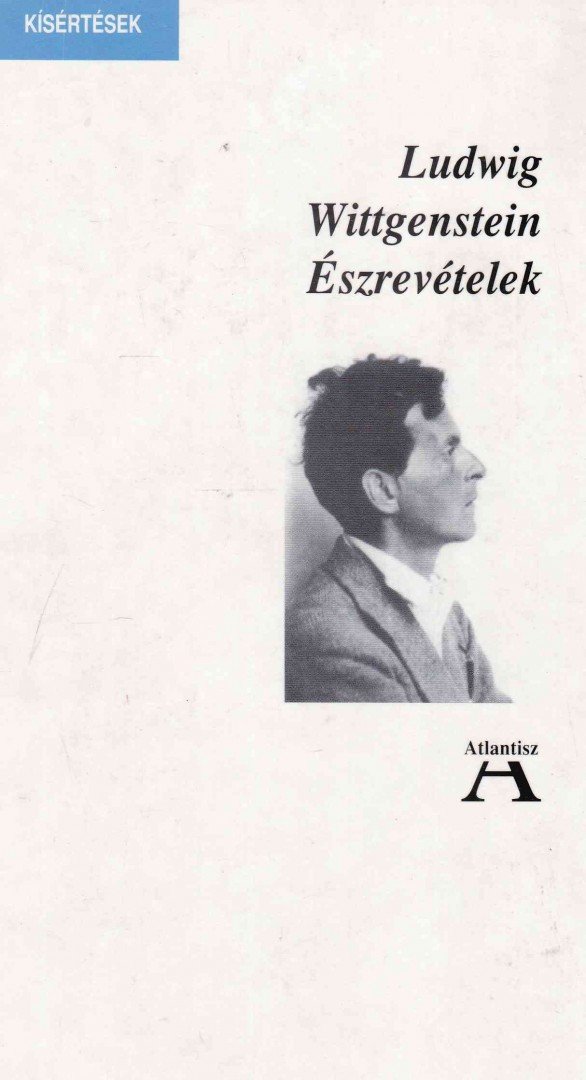 Ludwig Wittgenstein - Észrevételek [antikvár]