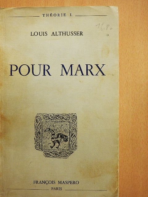 Louis Althusser - Pour Marx [antikvár]