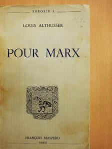 Louis Althusser - Pour Marx [antikvár]