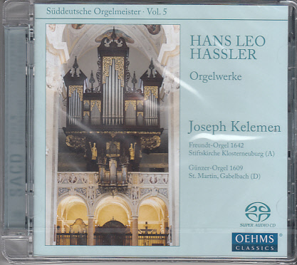 HASSLER HANS LEO - ORGELWERKE CD KELEMEN JÓZSEF