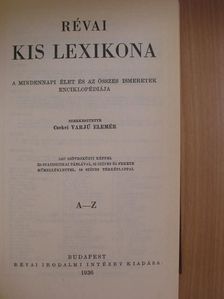 Révai kis lexikona A-Z [antikvár]