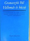 Granasztói Pál - Vallomás és búcsú [antikvár]
