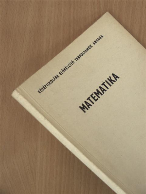 Rohovszky Rudolf - Matematika [antikvár]