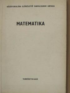 Rohovszky Rudolf - Matematika [antikvár]
