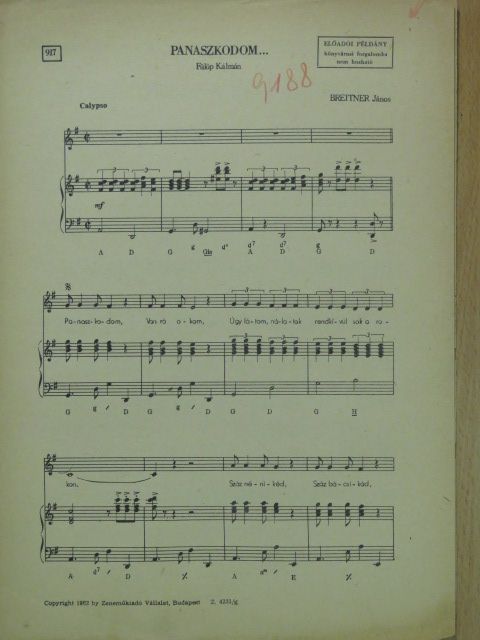 Breitner János - Panaszkodom... [antikvár]