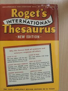 Roget's International Thesaurus [antikvár]