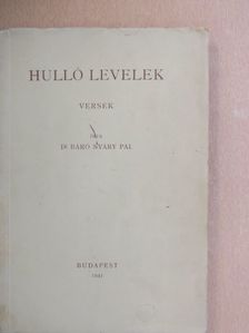 Dr. báró Nyáry Pál - Hulló levelek [antikvár]