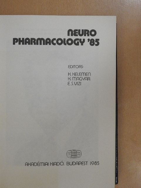 Neuropharmacology '85 [antikvár]