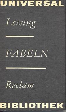 Lessing, Gotthold Ephraim - Fabeln [antikvár]