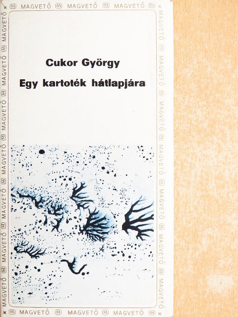 Cukor György - Egy kartoték hátlapjára [antikvár]