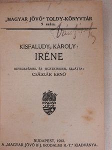 Kisfaludy Károly - Iréne/Csalódások [antikvár]