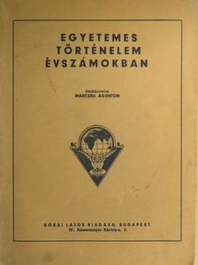 Egyetemes történelem évszámokban [antikvár]