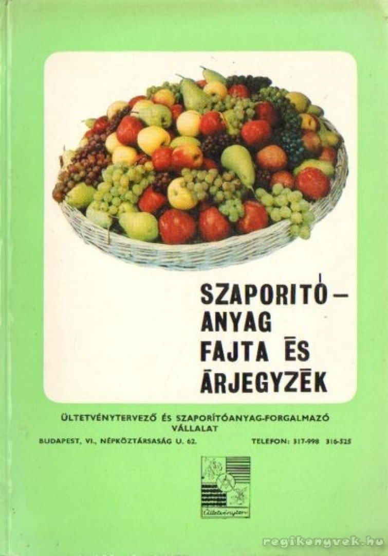 Kresch József - Szaporítóanyag fajta és árjegyzék [antikvár]