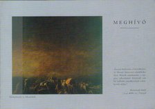 Meghívó a 'Kinek bűne a háború?' c. kiállításra [antikvár]