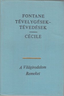 FONTANE, THEODOR - Tévelygések-tévedések / Cécile [antikvár]