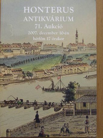 Honterus Antikvárium 71. Aukció [antikvár]